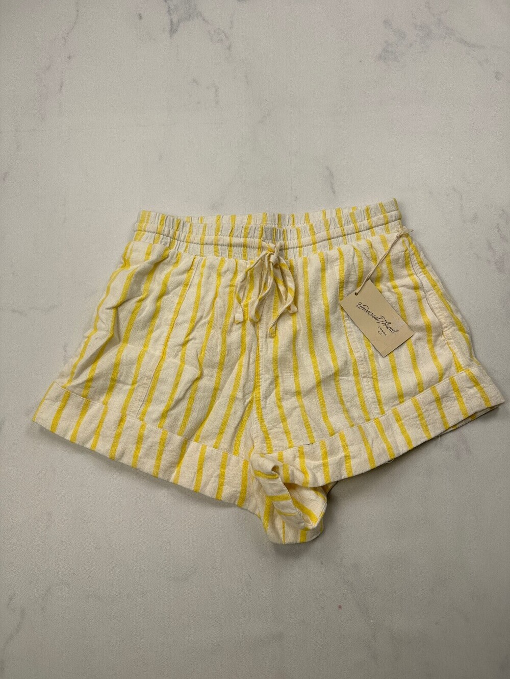 Universal Thread Shorts Yellow 90s VTG Adjustable - Womens XS